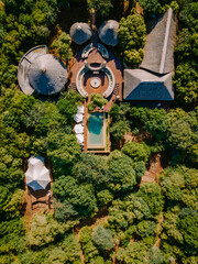 South Africa Kwazulu natal, luxury safari lodge in the bush of a Game reserve © Fokke Baarssen