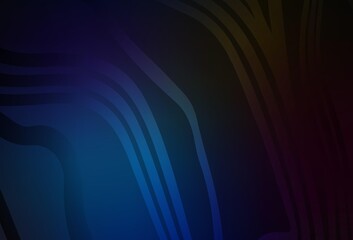 Dark BLUE vector backdrop with wry lines.