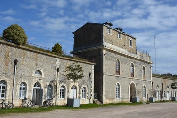 Fototapeta na wymiar La citadelle, Fort de la Pierre Levée, ile d'Yeu, Vendée, France