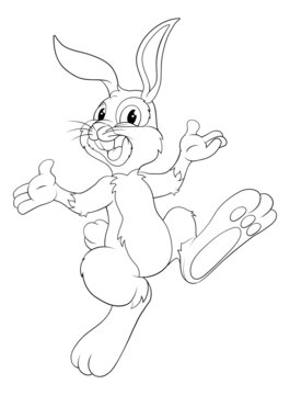 recommend clip art: Easter Bunny Cartoon Rabbit Illustration