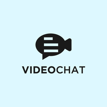 Video Chat Logo Or Talk Logo