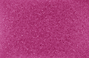Cleaning sponge texture in pink tone.