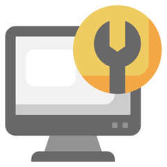 REPAIR flat icon,linear,outline,graphic,illustration