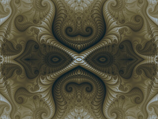 Beautiful fractal. Computer generated image. Fractal background. Abstract spirals. Seamless pattern. Beautiful background for greetings card, flyers, invitation, posters, brochure, banners, calendar.