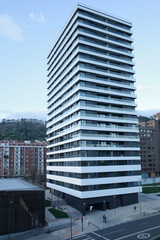 Obraz na płótnie Canvas Building in the city of Bilbao