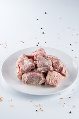 Raw meat pork, beef, chicken