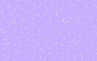 Light Blue, Red vector template with circles.