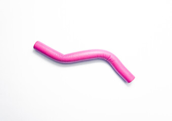 hair curlers for woman on a white background