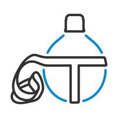 Icon Of Touristic Flask