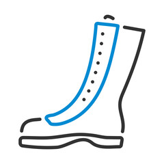 Icon Of Hiking Boot