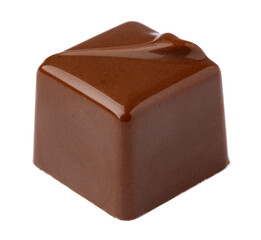 chocolate candie isolated on white