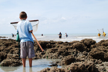 Gezeitenfischerei am Ärmelkanal