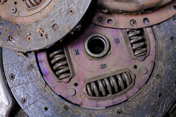 clutch plate car expire.The old stuff is broken and can't be used anymore.