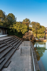 A traditional garden in the Jiangnan style