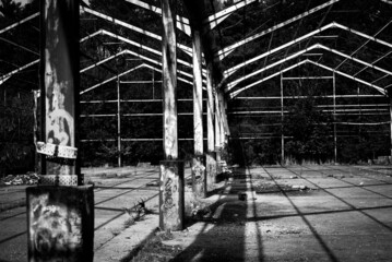 old abandoned factory