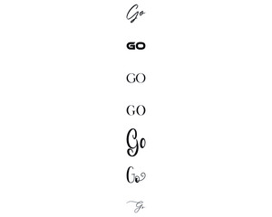 Go in the 7 different creative lettering style
