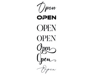 Open in the 7 different creative lettering style
