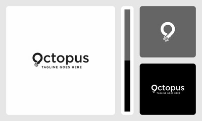 logo initials O octopus © VianSmith