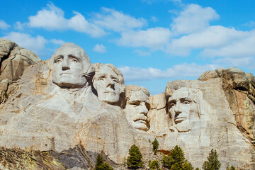 Obraz premium Mount Rushmore National Memorial Keystone in the USA 