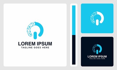 tech power button logo