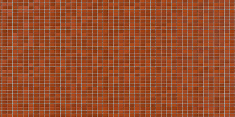 Brown red abstract pattern shape tile art multicolor decoration material brickwall surface ceramic texture fabric artwork surface backdrop geometric interior swimming pool bathroom kitchen.3d render