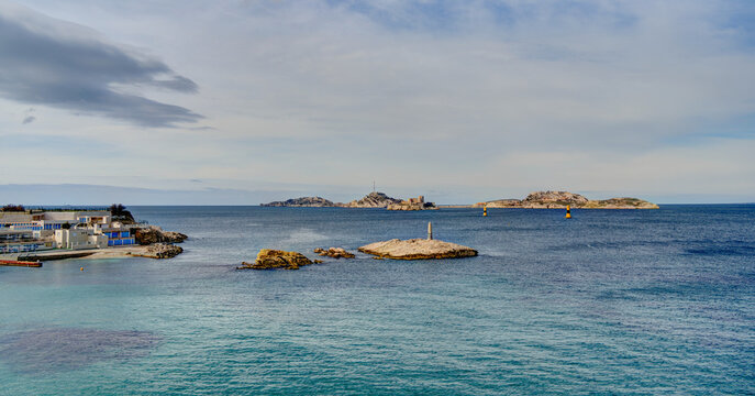 Marseille, Corniche, HDR Image