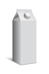Blank Milk Carton