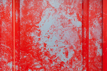 Texture of an old painted door