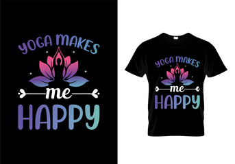 
Yoga t-shirts design. t-shirts, vector, illustrator, unique design the gift of this shirt for man, women, girls, boys and Yoga lover