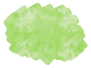 green watercolor background