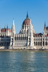 Fototapeta premium The Hungarian Parliament Building in Budapest