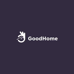 Good Home logo vector design template