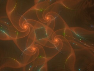 Imaginatory fractal abstract background Image
