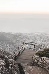 Crédence en verre imprimé Gris 2 Cape Town, Afrique du Sud, Afrique du Sud, Paysage, Voyage, Nature, Cape Town, Table Mountain, Table Mountain