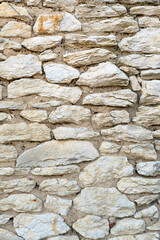Ściana ze starej białej cegły tekstura
