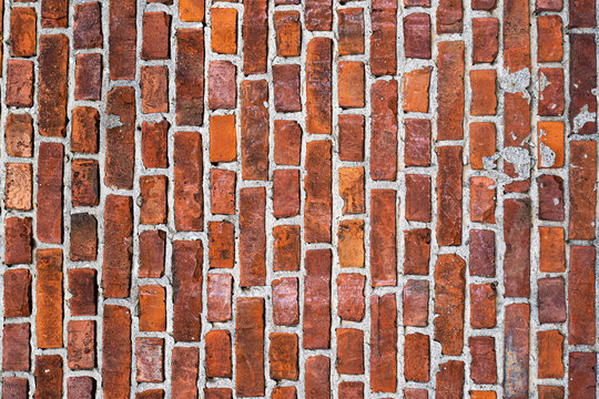 Fototapeta Ściana z czerwonej cegły tekstura