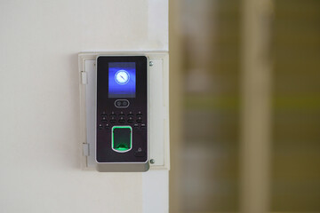 Door access control by Fingerprint Scanner, Facial recognition and Key Card,