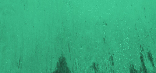 Green iron surface, close-up, background texture
