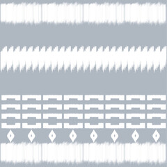 white elephant pattern on indigo background