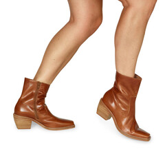 Women's Fashion Shoe Styles Worn by Model