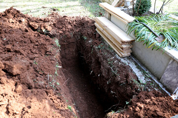 muslim cemetery opened for dead people