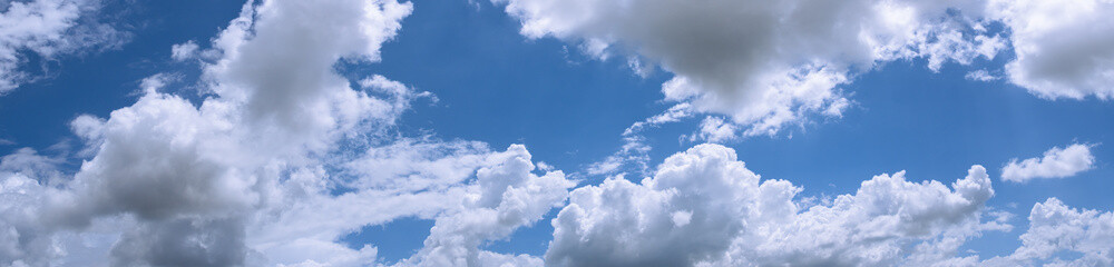 panorama sky and cloud beautiful background