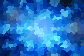 Blue Mosaic Abstract Texture Background , Pattern Backdrop of Gradient Wallpaper
