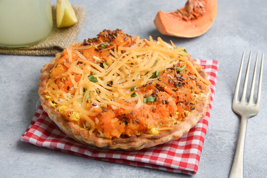 tarta de calabaza y queso