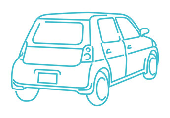 軽自動車のリア