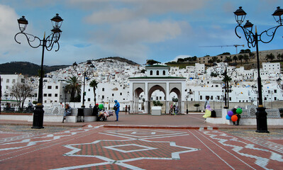 Tetouan Andalusian city in Morocco