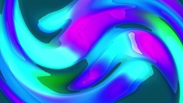Colorful water color noisy gradient abstract animation