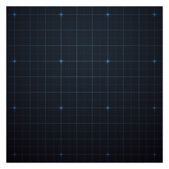 Futuristic square grid. Digital screen with line pattern