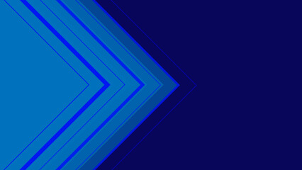 Obraz premium abstract technology geometric shape on blue background, technology communication digital data