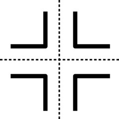 crossroads icon, Intersection vector, road illustration.eps